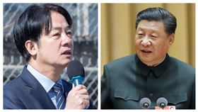 賴清德、習近平（組合圖）