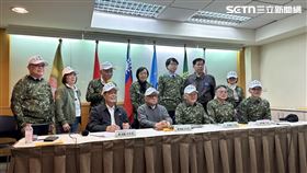 ▲「挺身反共護台：大路跑大縱走」記者會。（圖／記者詹宜庭攝影）