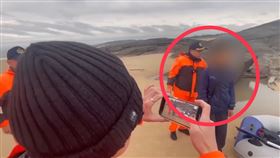 中國籍男子「鄭陸男」因不明原因偷渡來台。（圖／翻攝畫面）