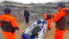 金門岸巡逮中國偷渡客