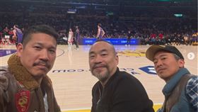 L.A. Boyz,黃立成,黃立行,林智文,NBA,洛杉磯湖隊,LeBron James(圖/林智文IG)

