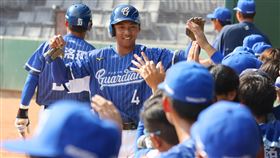 ▲富邦悍將二軍，高捷敲出代打全壘打。（圖／富邦悍將提供） 