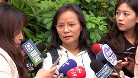 ▲區桂芝現身回應涉統戰質疑。（圖／翻攝畫面）