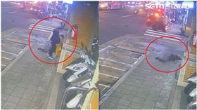 新北,三重區,車禍,母子,司機,貨車,轎車,機車,死亡,母子,路人▲圖片描述。（圖／翻攝畫面）