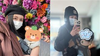 愷樂不藏了！曬兒子「正臉照」笑喊1句