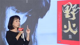 龍應台讀者見面會（3）作家龍應台（圖）5日在台北國際書展主題廣場舉行從「野火」到「野生」寫作－龍應台讀者見面會，分享多年寫作心得。中央社記者謝佳璋攝  112年2月5日