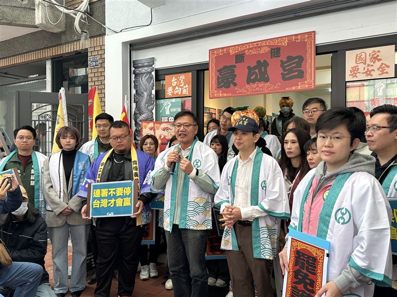 罷團澄清,顏寬恒、楊瓊瓔尚未達標。(圖/記者林意筑攝)
