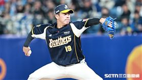 ▲中職36年新莊棒球場開幕戰，中信兄弟先發投手鄭凱文。（圖／記者劉彥池攝影）