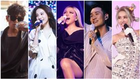 圖／翻攝自周杰倫、田馥甄、張惠妹、周興哲、蔡依林IG