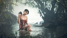 洗澡。（示意圖／PIXABAY）