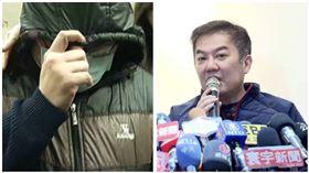 ▲鍾文智（左）仍潛逃在外，張綱維（右）因科技監控出現異常，高院同一組法官裁定收押。（圖／資料畫面）