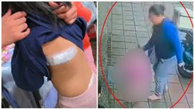 女童,桃園,飲料,刀,刺傷（圖／翻攝畫面）