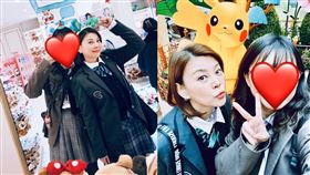 方馨跟女兒合照充滿青春氣息。（圖／翻攝自方馨臉書）