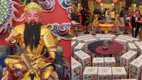 ▲最帥男神玄天上帝生日，罕見擺出八卦陣，走一圈大賺金山一整年。（圖／記者鍾志鵬攝影）