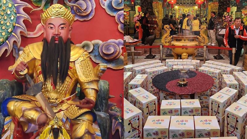 最帥男神生日！玄天上帝罕見擺出八卦陣