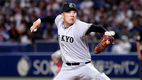 ▲田中將大轉戰讀賣巨人首秀，美日通算第198勝到手。（圖／翻攝自讀賣巨人X）