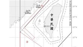 ▲1140404_臺海周邊海、空域活動示意圖。（圖／國防部提供）