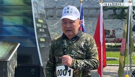 87歲退將丘衛邦出席反共路跑