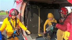山難,南投,郡東山,高山症,肺水腫,南三段,直升機（圖／翻攝畫面）