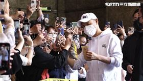 張學友從飯店出發準備去小巨蛋開唱。（圖／記者鄭孟晃攝影）