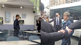 木村拓哉昨天一整天台北行程跑透透。（組合圖／翻攝自threads）