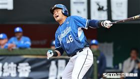 ▲中職36年，富邦悍將一壘手范國宸遭到三振。（圖／記者劉彥池攝影）