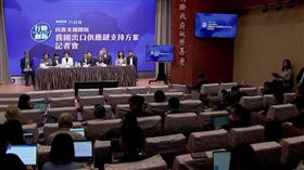 ▲行政院舉行「因應美國關稅 我國出口供應鏈支持方案」記者會。院長卓榮泰表示下周主動找朝野共商國是。（圖／翻攝畫面）