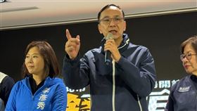 朱立倫表示，在台灣，我們的方案還在對內鬥爭，還在發起大罷免，對外則近乎束手無策。（圖／翻攝自朱立倫臉書）