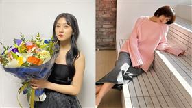 女星金寶羅與金賽綸是14年的摯友。（圖／翻攝自kim_bora95 IG）