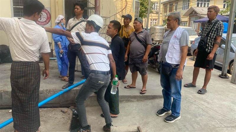 緬甸震災　無國界醫生展開二級醫療支援