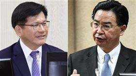 賴瑞隆透露，政府已請林佳龍（左）吳釗燮（右）前往美國，將持續與美方溝通與協調。（圖／資料照）