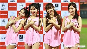 ▲中職36年，林襄、李多慧、Yuri、菲菲在小龍女再當隊友。（圖／記者劉彥池攝影）