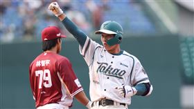 ▲台鋼雄鷹曾子祐連兩戰單場都敲出3安。（圖／台鋼雄鷹提供） 