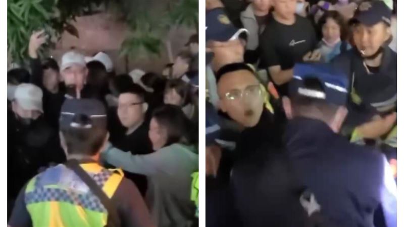 大甲媽格鬥賽又來？醉男亂入與娘傘組衝突