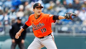 ▲菅野智之先發5.1局失1分，拿下大聯盟生涯首勝。（圖／路透社／達志影像）