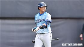 ▲中職36年例行賽，富邦悍將右外野手林哲瑄遭到三振。（圖／記者劉彥池攝影）