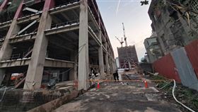 新北市第二行政中心建案工地。（圖／翻攝畫面）