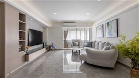 0年老宅變身　伴柔光敘寫簡約雅居生活。（圖／幸福空間-理揚室內裝修設計有限公司）