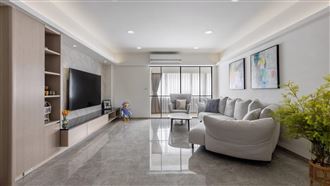 40年老宅變身 伴柔光敘寫簡約雅居生活