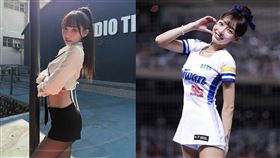 林襄拿家裡的單品拼拼湊湊成OL裝。（圖／翻攝自95_mizuki IG）