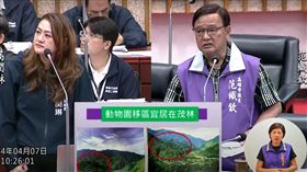 議員范織欽點名壽山動物園太熱，建議搬到60公里外的茂林區。（圖／翻攝畫面）