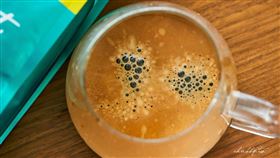 早餐咖啡豆的豐富Crema獲得不錯的評價。(圖/小胖盈的花椒人蔘)