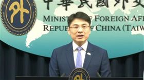 ▲外交部發言人蕭光偉。（圖／翻攝畫面）