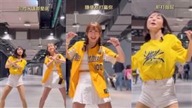 王妡姊妹倆穿中信兄弟衣服諷刺富邦年年墊底。（圖／翻攝自Threads）