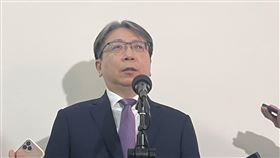 ▲國安局長蔡明彥受訪回應時事。（圖／記者蘇晏男攝影）