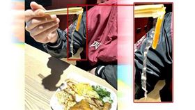 球員近日在餐點中吃出不明塑膠條，讓他們無奈又心寒。（圖／CTWANT）