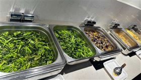 ▲樂天桃猿隊如今每餐供應4菜1湯，更以蔬菜為主，球員無法補充足夠的蛋白質。（圖／讀者提供）