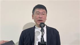 ▲陸委會副主委梁文傑受訪。（圖／記者蘇晏男攝影）