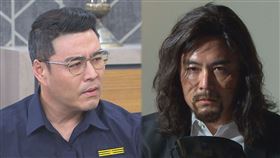 劉至翰人格分裂大爆發，一人飾兩角，從副局長到復仇魔人。（圖／民視提供）