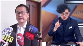 吳靜怡、羅智強（組合圖／皆為翻攝畫面）